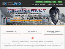 Tablet Screenshot of nextlevelafrica.com